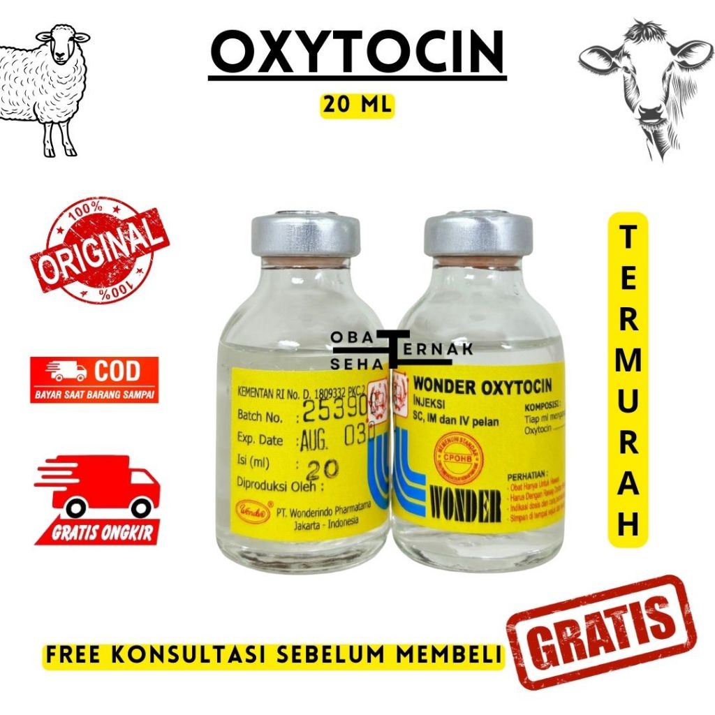 WONDER OXYTOCIN 20 ML – Untuk Kesehatan Hewan