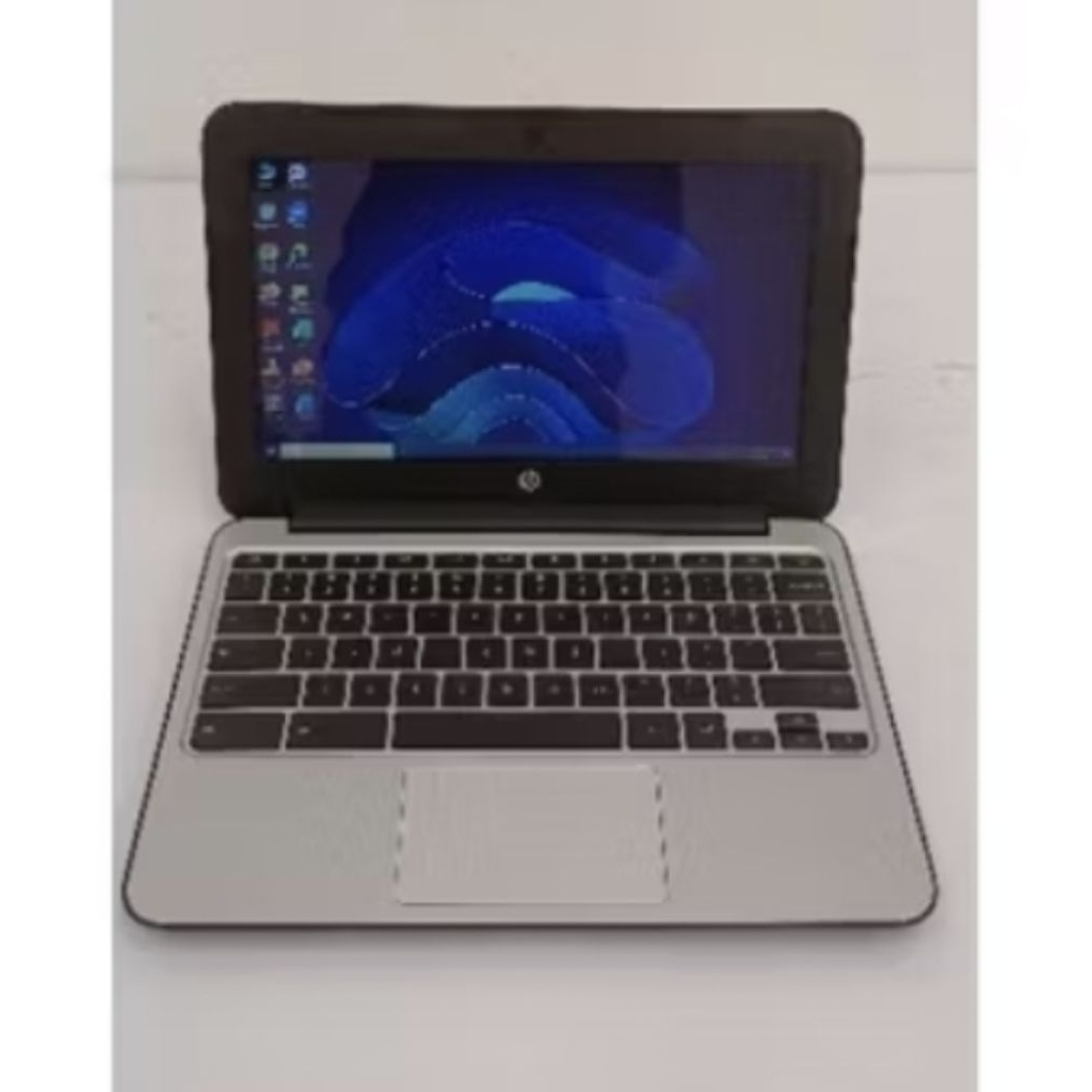 Notebook HP Ram 4 GB Windows 10 support office  excel word google meet google chrome ( ex chromebook