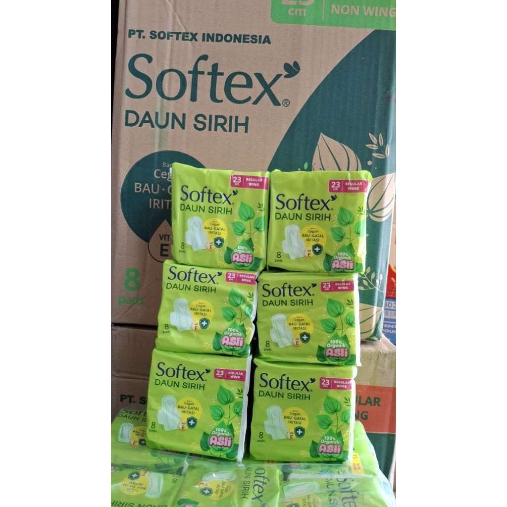 Softex Daun Sirih isi 8's ukuran 23cm
