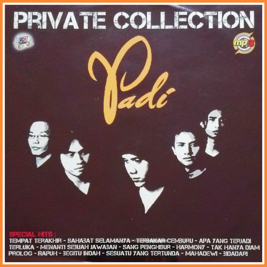 Kaset MP3 Lagu Pop PADI Album Pilihan Terlengkap