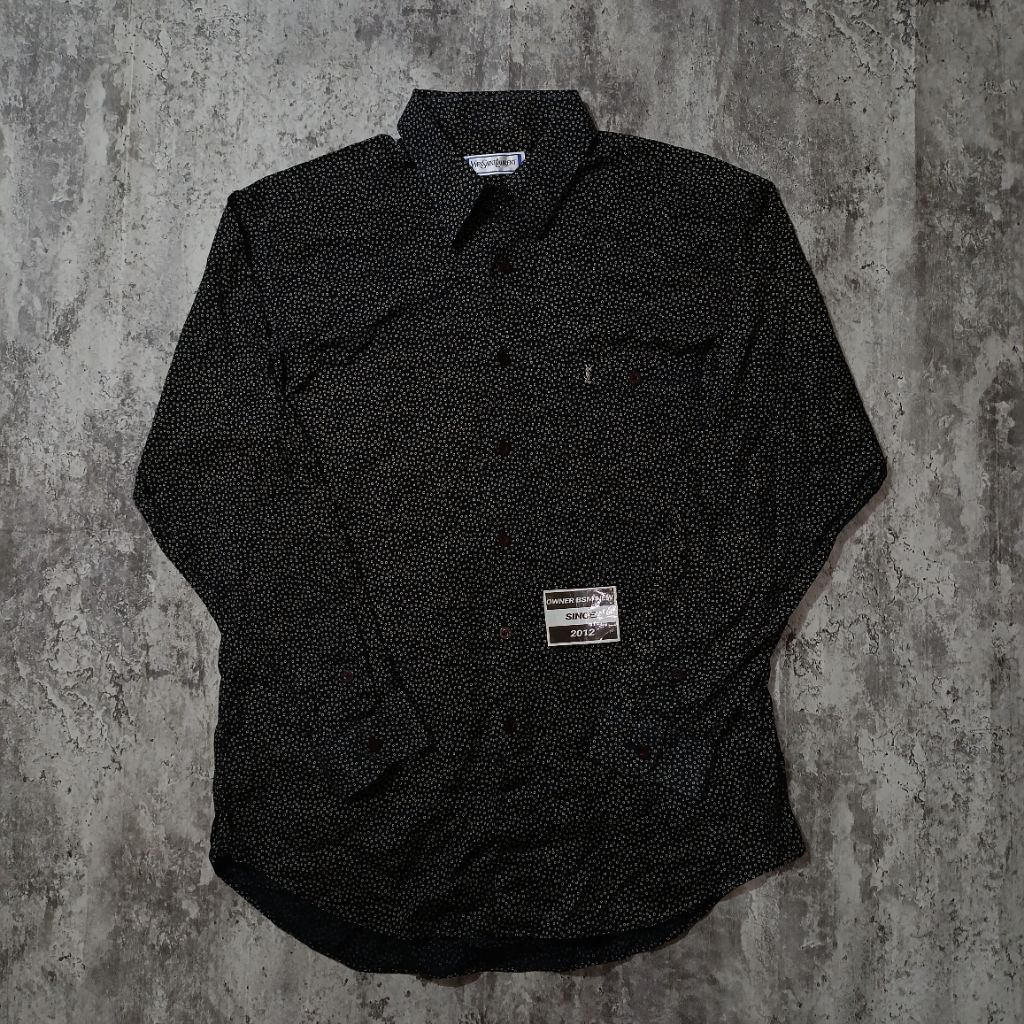 vintage Yves Saint Lauren Kemeja Shirt