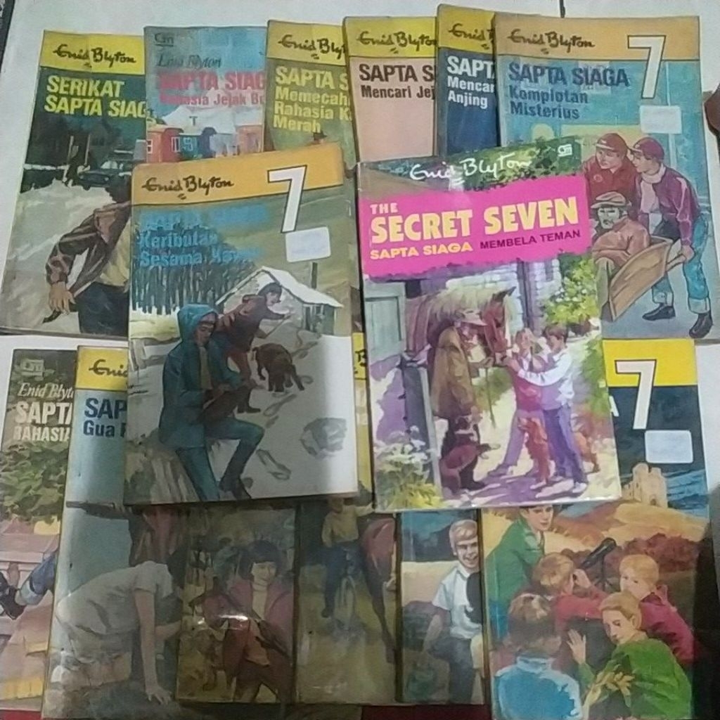 novel enid blyton Sapta siaga set