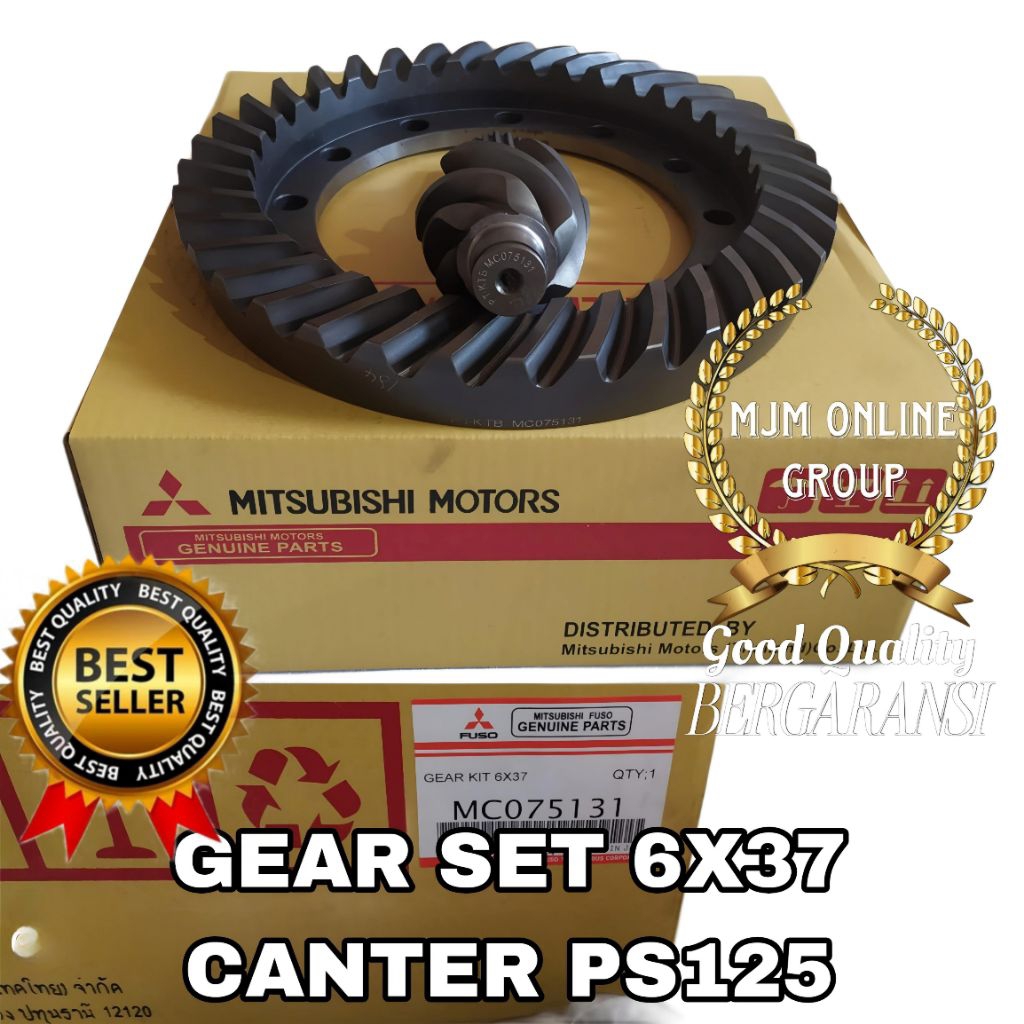 Gear set gigi gardan 6x37 Canter Ps125 125ps