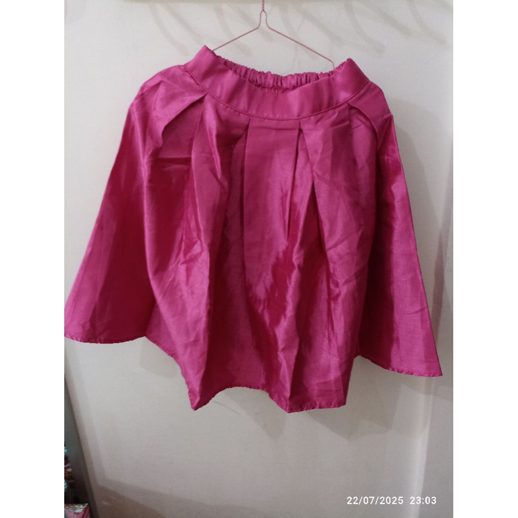 rok satin pink