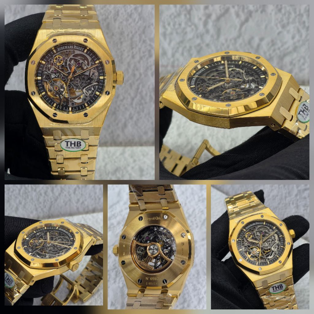 JAM TANGAN AP ROYAL OAK SKELETON 15470 SWISS AUTOMATIC