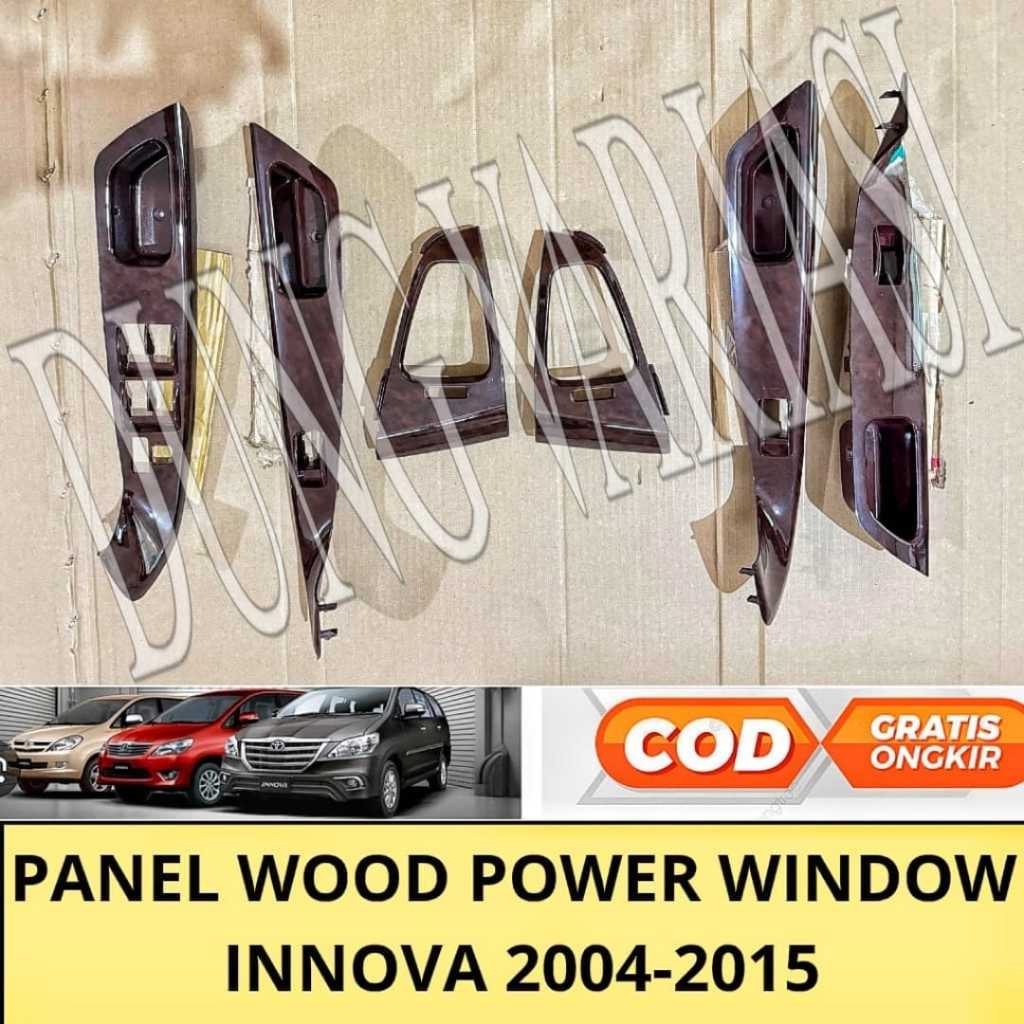 panel wood power window Innova lama Grand 2004 2010 2012 2013 2014 2015 model Ganti
