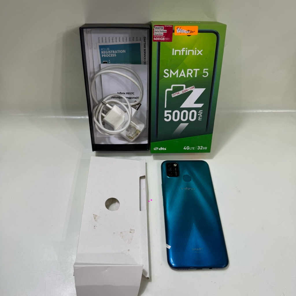 Infinix Smart 5 2/32gb Fullset Second Garansi Resmi
