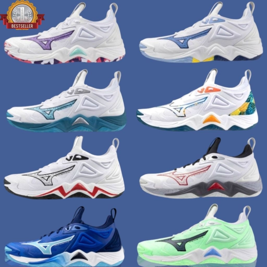 Mizuno Wave Momentum 3 Grade Ori Sepatu Volly Mizuno Wave Momentum 3 Sepatu Sneakers Wanita Sepatu B