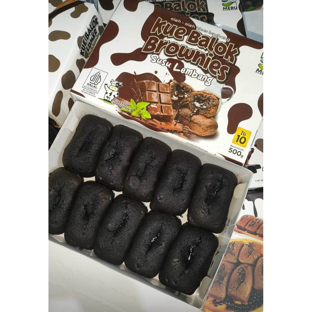 

kue balok brownies