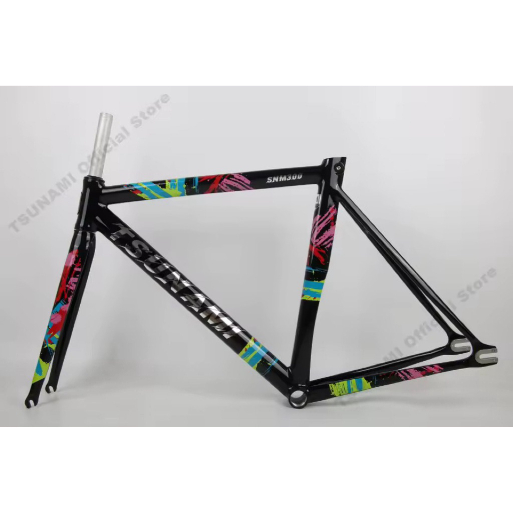 Frameset tsunami snm300 fixie alloy carbon