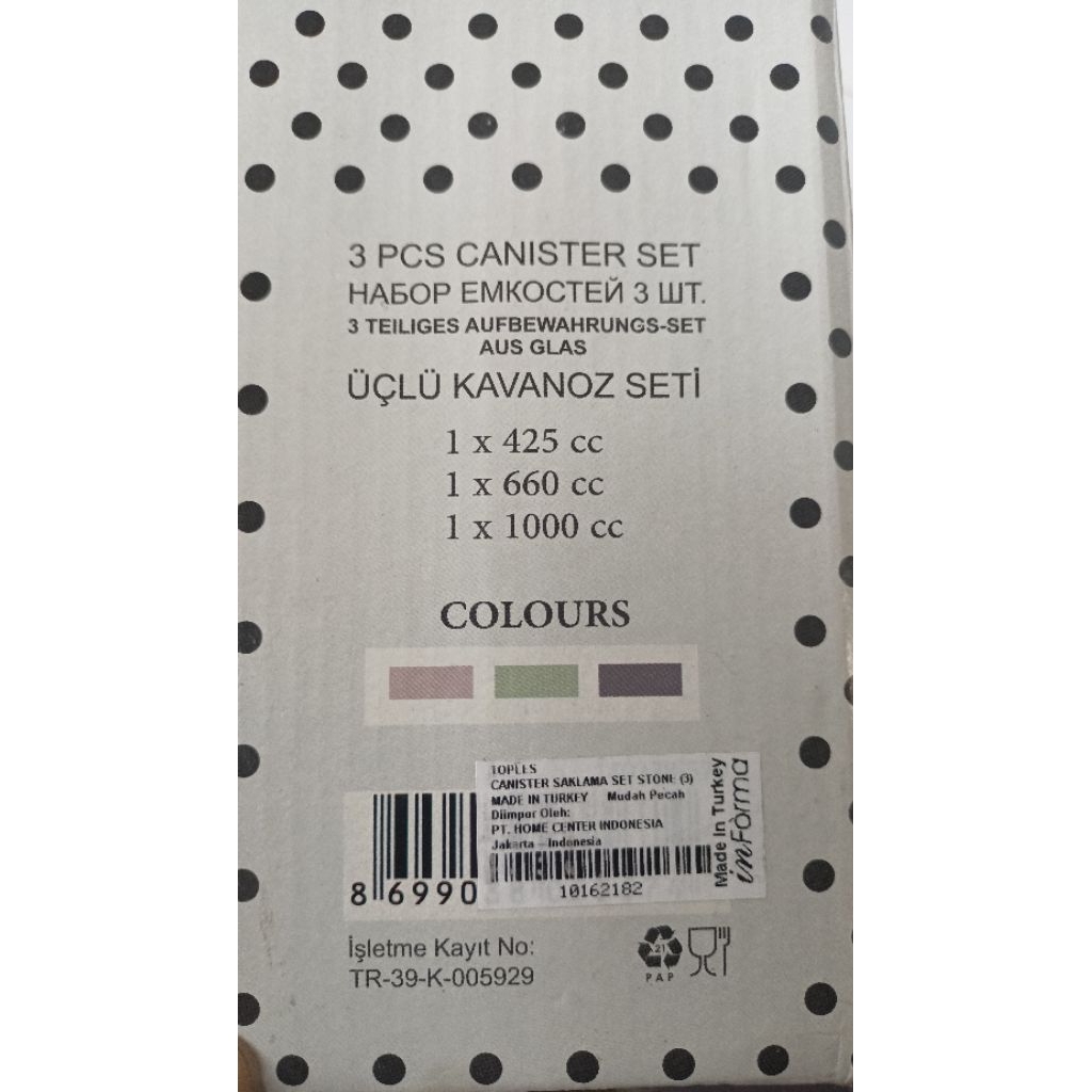 Set Toples Herevin by Informa