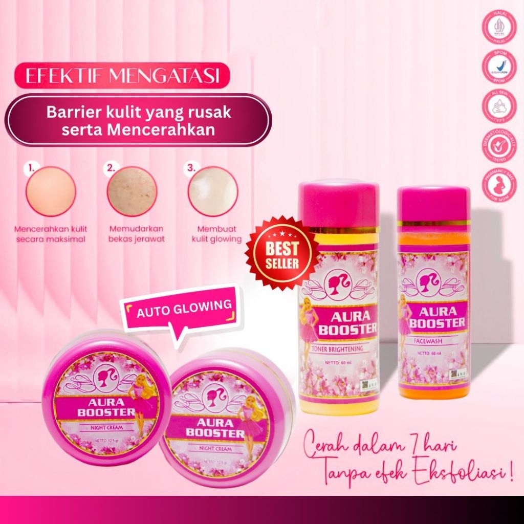 Aura skincare paket booster