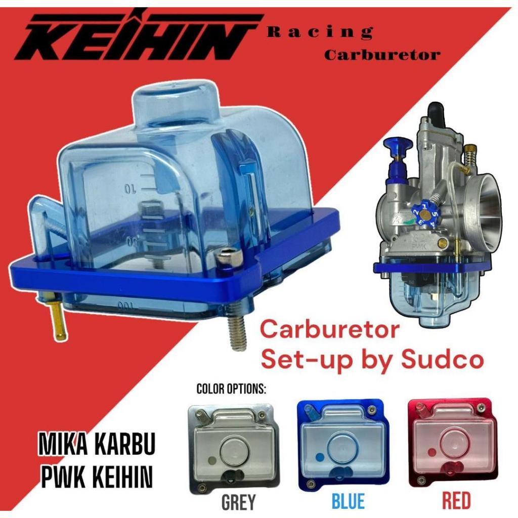 Mangkok Tutup Mika Karbu Karburator Transparan PE & PWK 28 30 32 KSR Ninja 150 Keihin Sudco Cover Ca