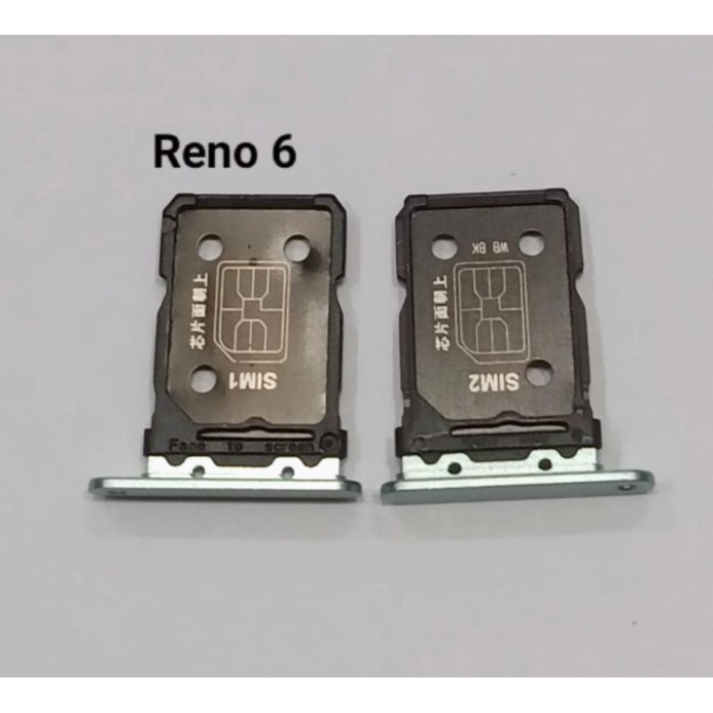 Simtray OPPO RENO 6 - Simlock Oppo Reno 6 - tempat dudukan simcard Oppo Reno 6