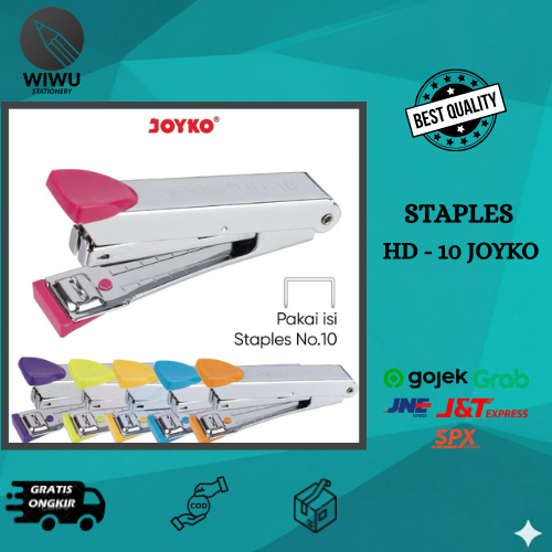 

Staples Stapler JOYKO HD 10 - HD10 Stepler Steples Hekter JEPRETAN CEKREKAN Best Quality