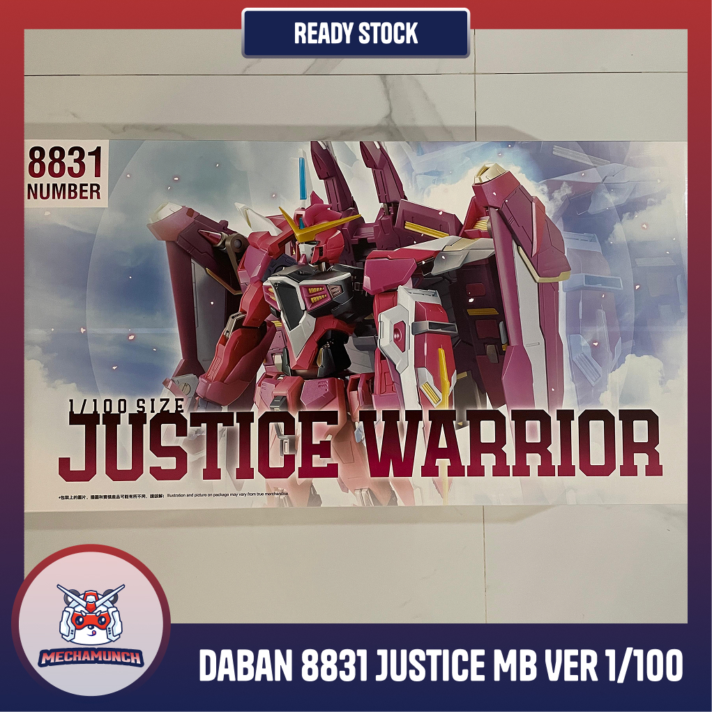 Daban Model 8831 MG 1/100 Justice Metal Build Ver Model Kit