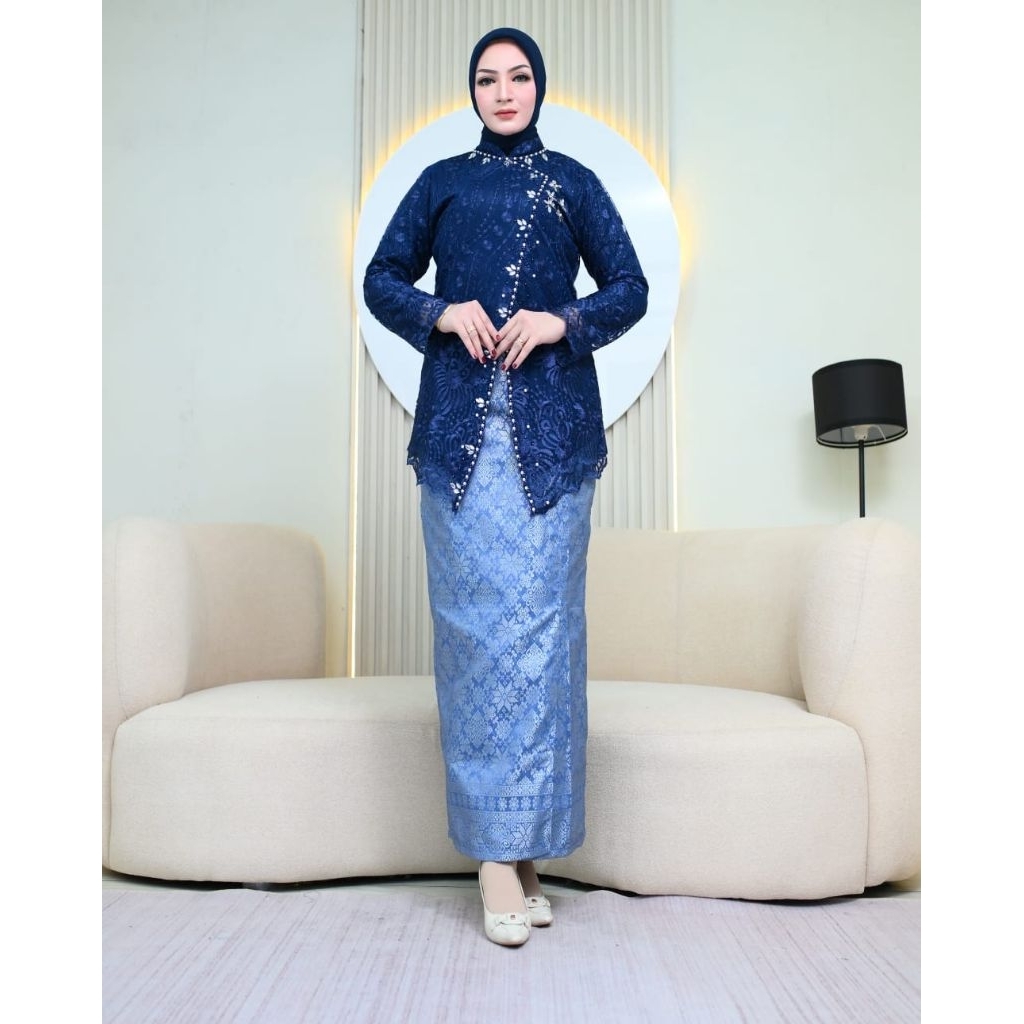 stelan kebaya Janggan Songket - Kebaya songket - Kebay