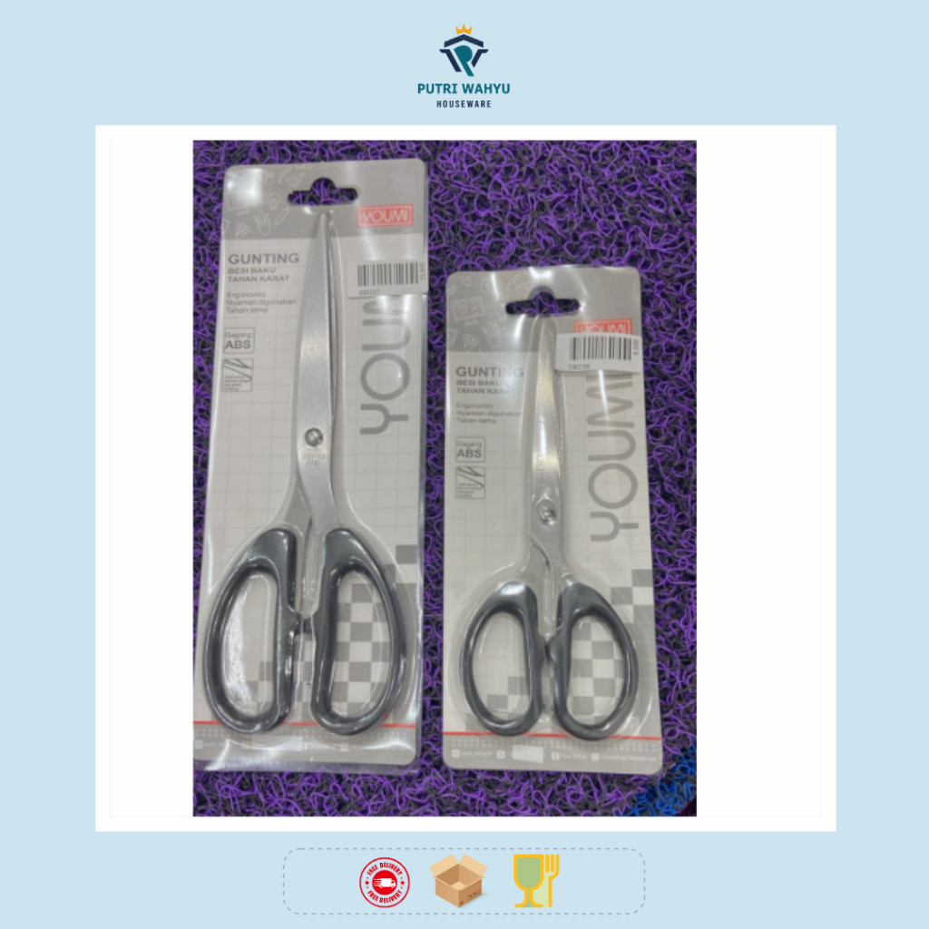 GUNTING KERTAS/KAIN KECIL, SEDANG, BESAR TAJAM