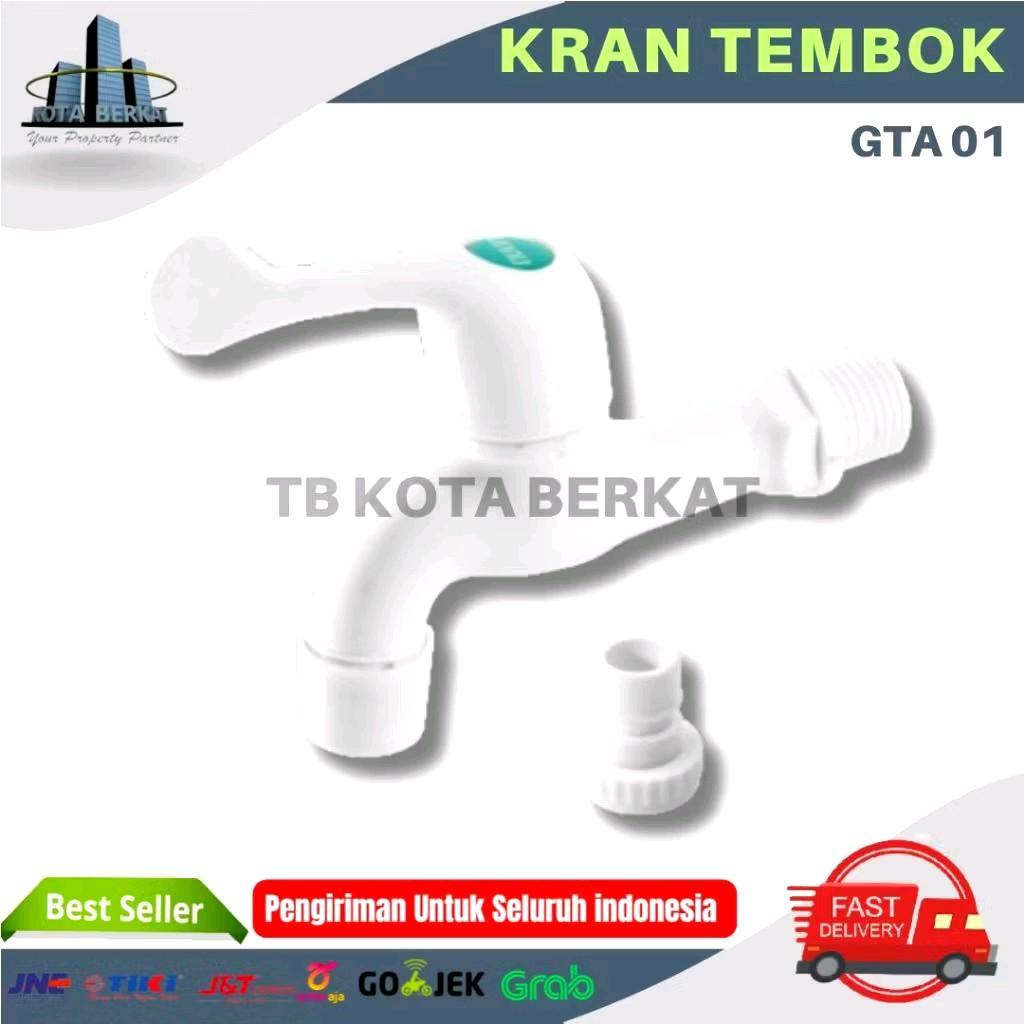 KRAN TEMBOK / KRAN AIR PVC ½" GTA01 UNNU