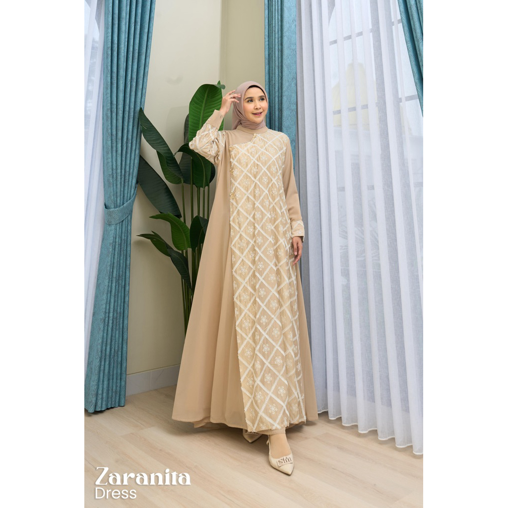 zaranita gamis Marevi original shenina Dres marevi #Bhadshopbutik