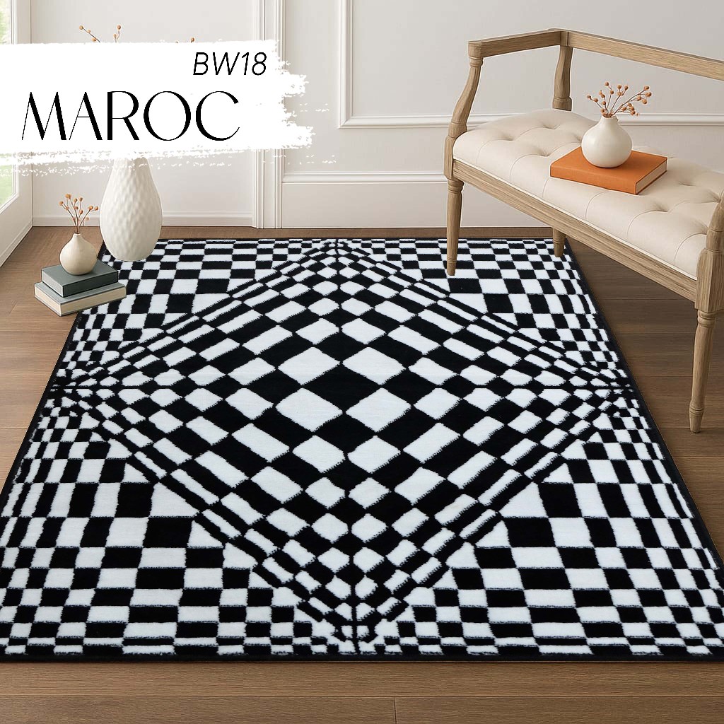 Karpet New Collection Karpet Lantai  BW18  100x150 Karpet Meja Tamu