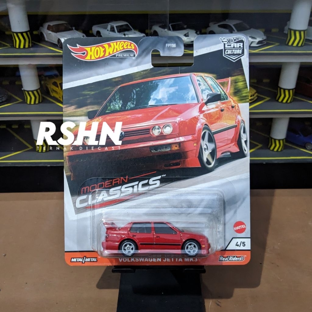 Hot Wheels Premium VW Jetta Merah