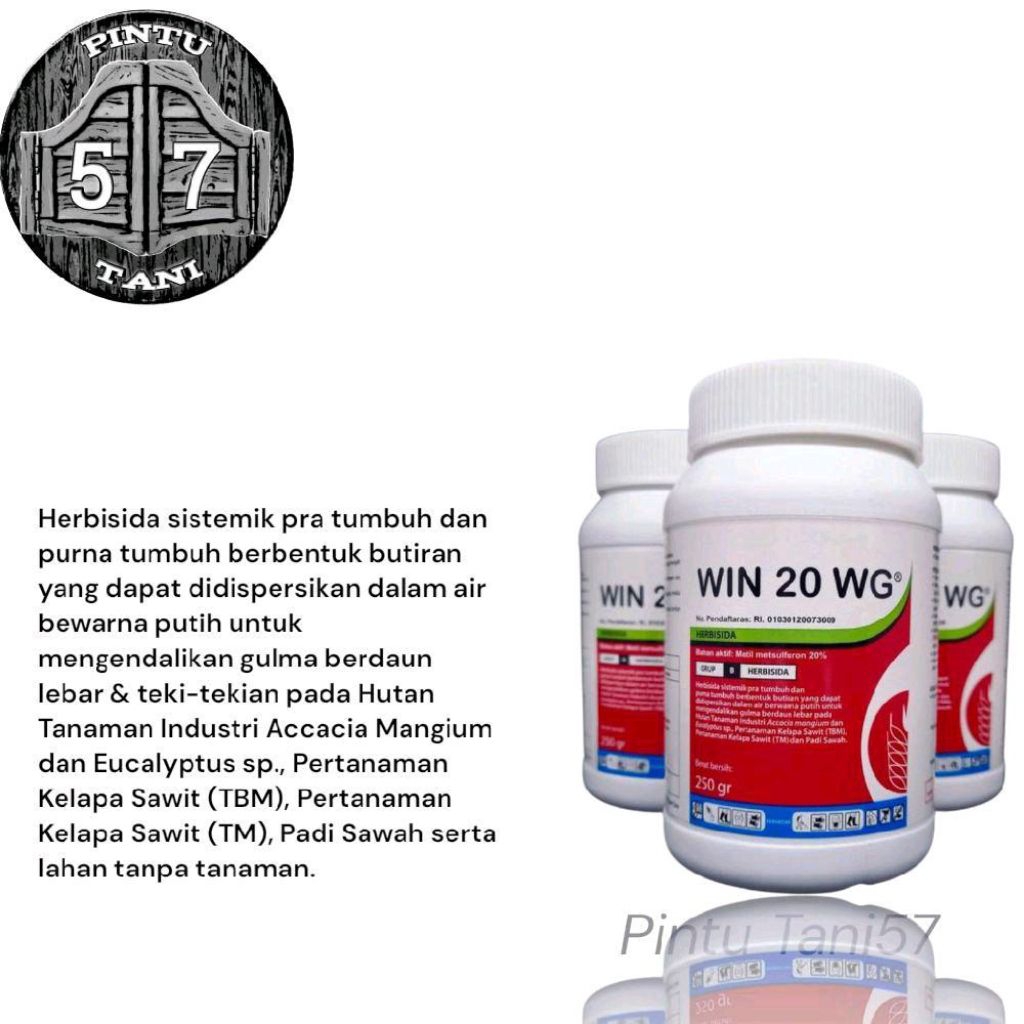 HERBISIDA WIN 20WG-250GRAM