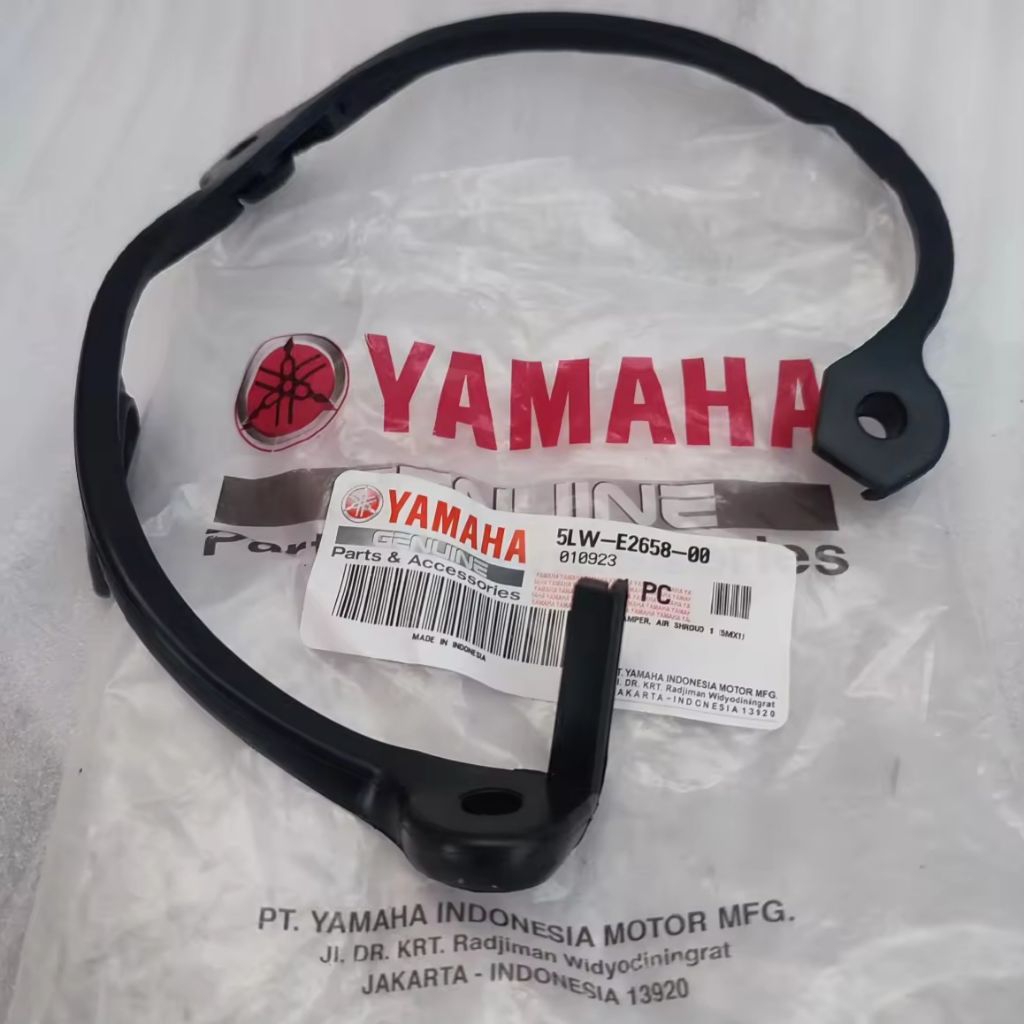 KARET DAMPER TUTUP KIPAS YAMAHA MioSporty MioSmile MioSoul FinoKarbu Nouvo ORIGINAL YGP (5LW-E2658-0