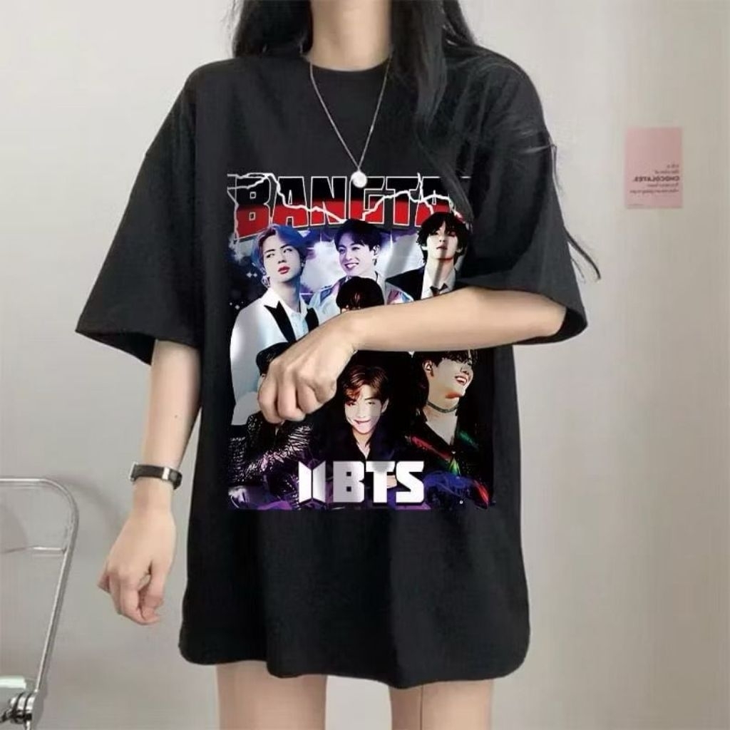 Kaos oversize BTS vintage / kaos viral BTS bangtan