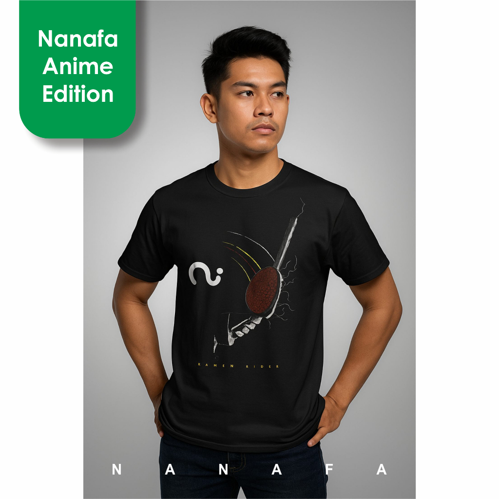 Nanafa Kaos Premium Pria Wanita Tshirt Distro Motif ANIME Pakaian Pria / Kaos Distro Premium Cowok D