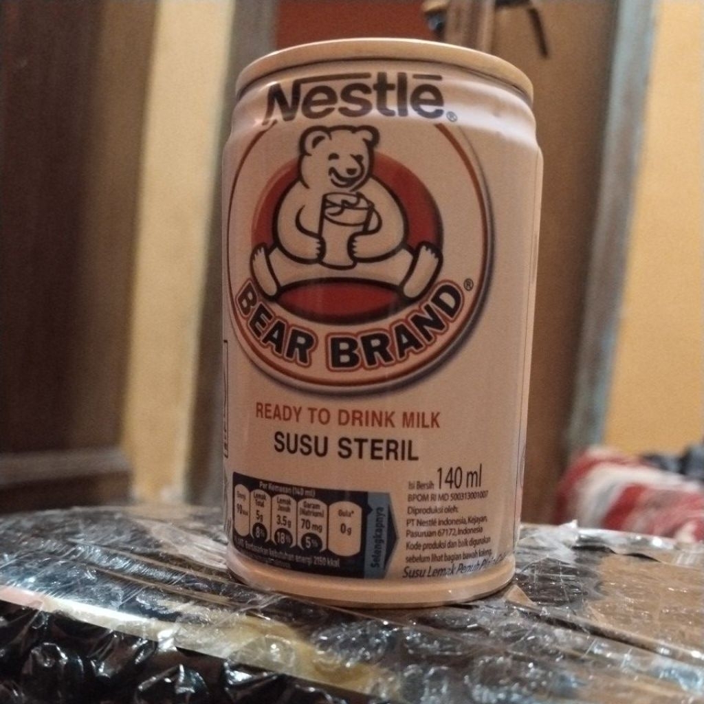 

BEAR BRAND 140ML 1KARTON 30PCS SUSU STERIL