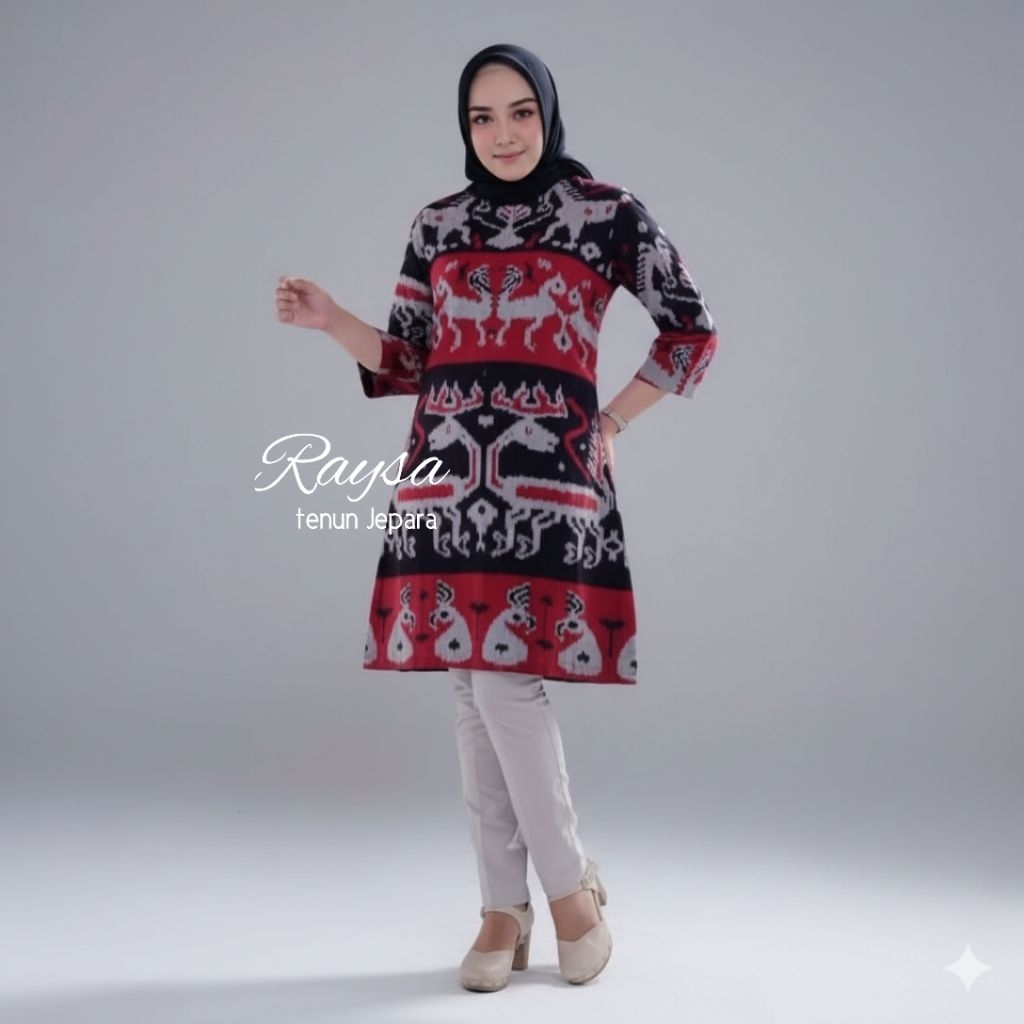 tunik tenun tunik tenun ikat asli tunik tenun etnik