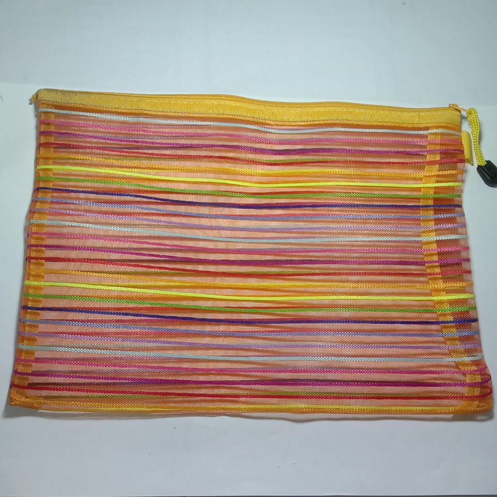 Tempat pensil Pouch jaring-jaring Jumbo BIG