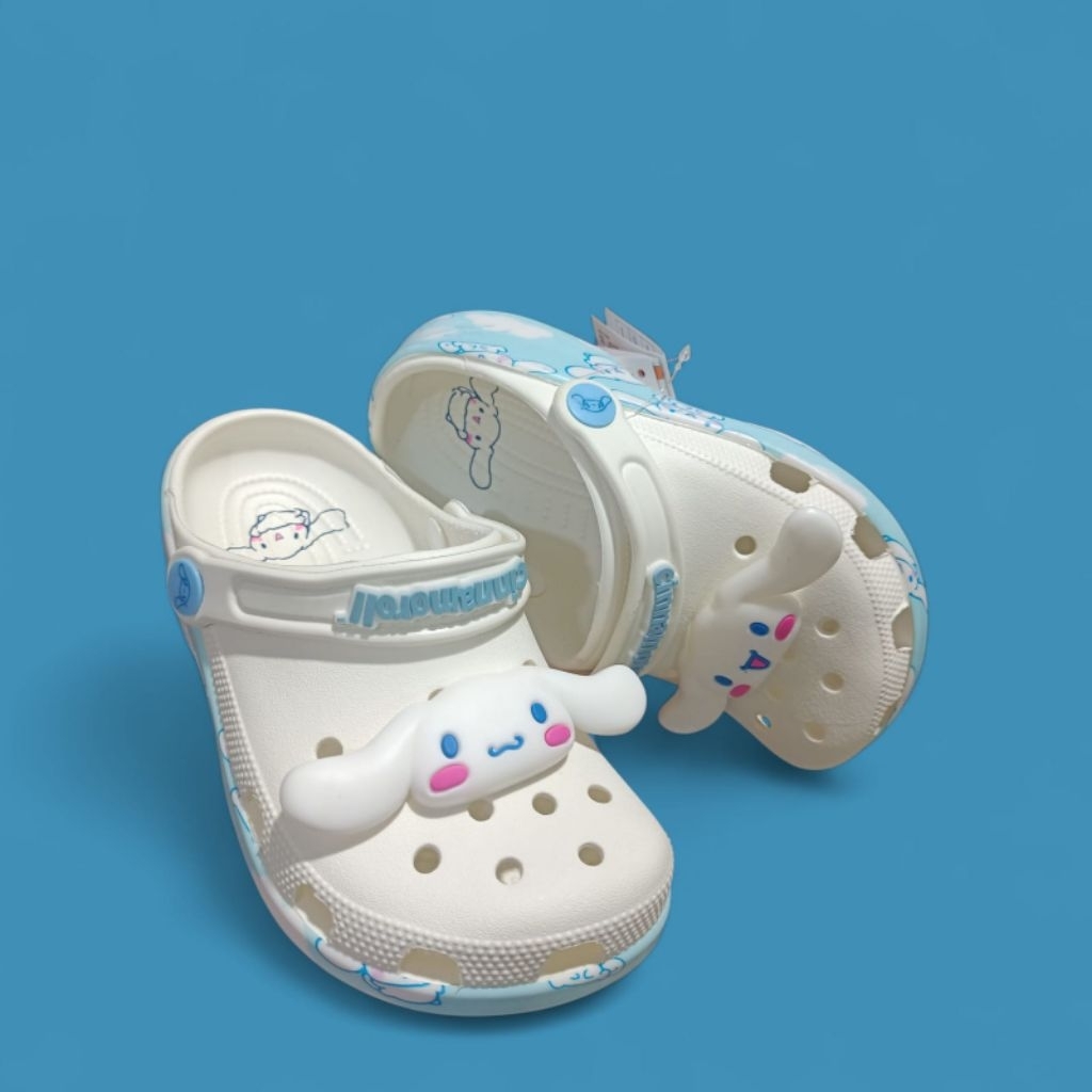 CROCS CINNAMON ROLL/SANDAL ANAK ANAK/CROCS ANAK PEREMPUAN