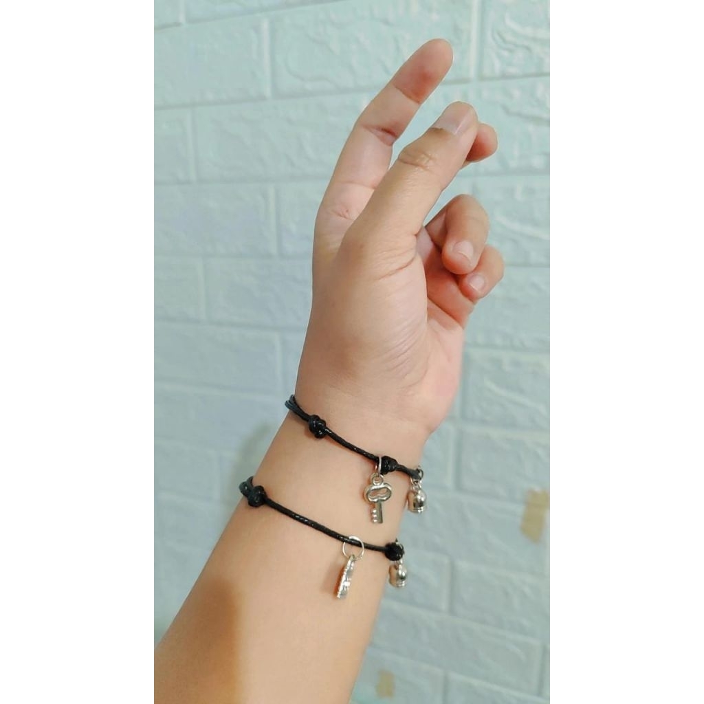 GELANG TALI COUPLE MAGNET