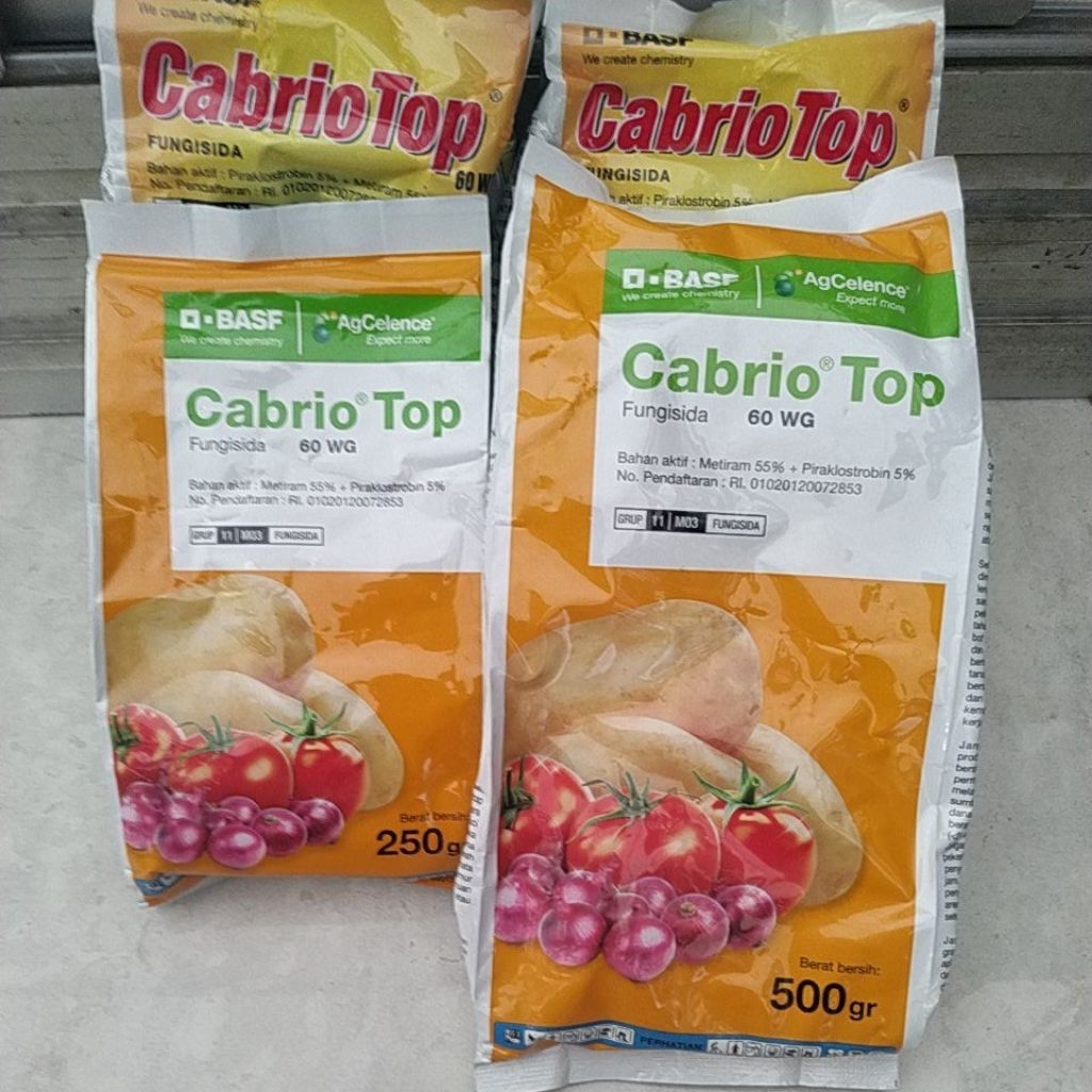 Fungisida sistemik Cabrio Top 60wg Cabrio top