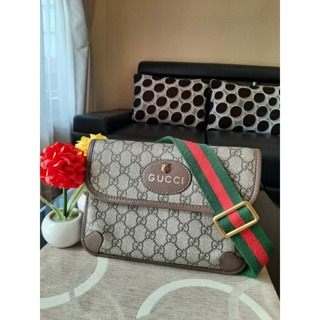 Sling bag gucci tas gucci preloved gucci belt gucci neo vintage
