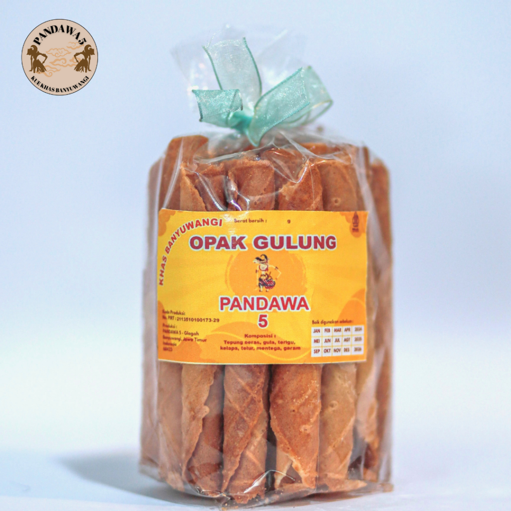 Pandawa 5 Opak Gulung 250gr Oleh Oleh Khas Banyuwangi