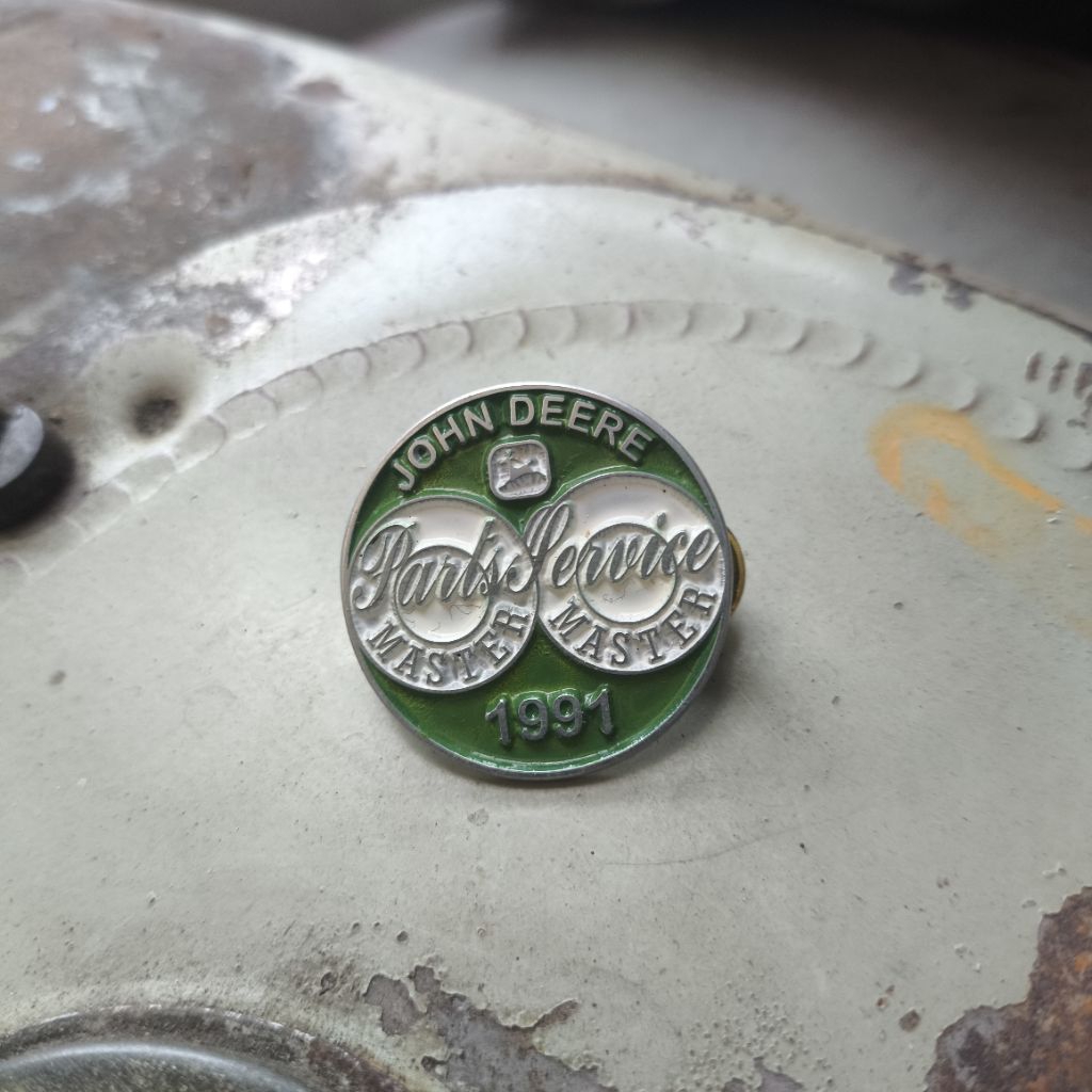 John deere 1991 pin hat Alloy handmade