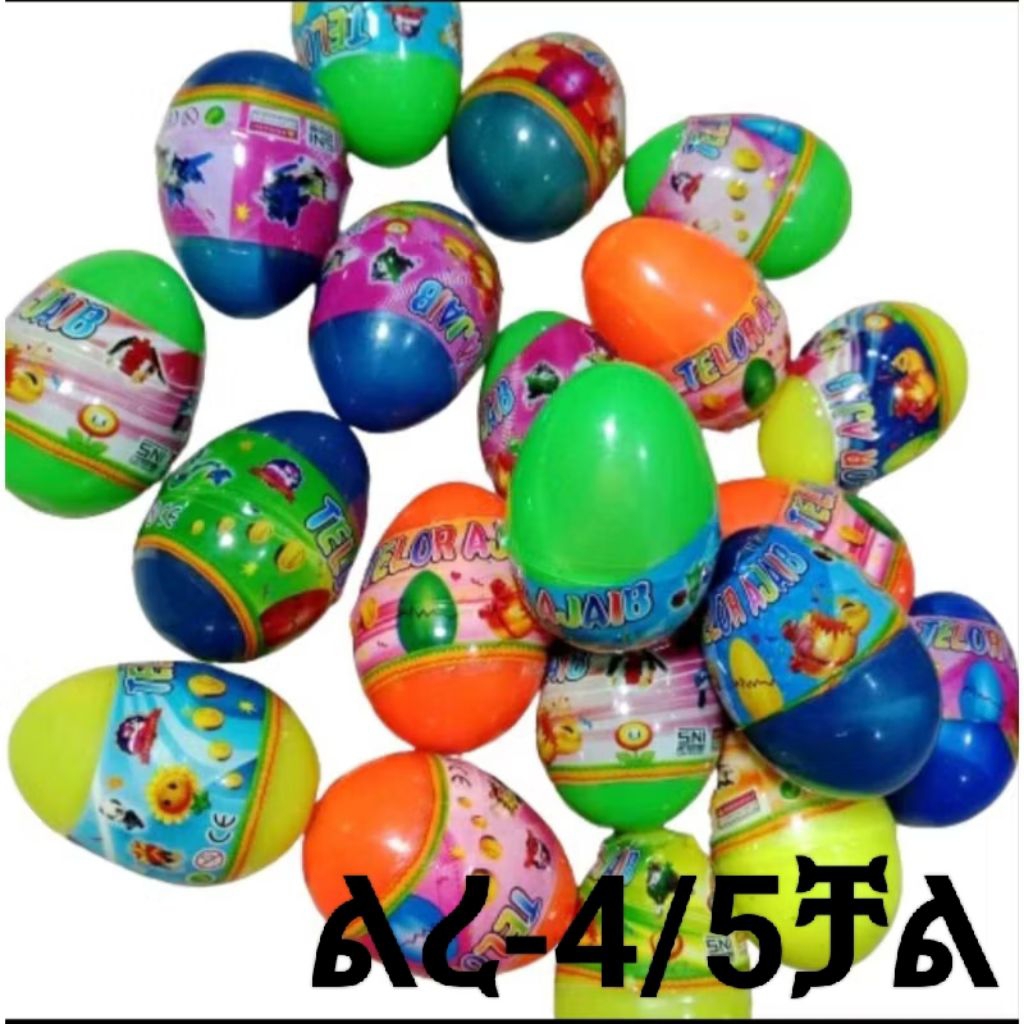 ISI 20 PCS TELOR AJAIB JARING MAINAN ANAK