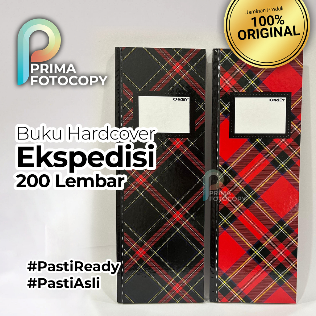 

Buku Hardcover Ekspedisi 200 Lembar Hard Cover Book