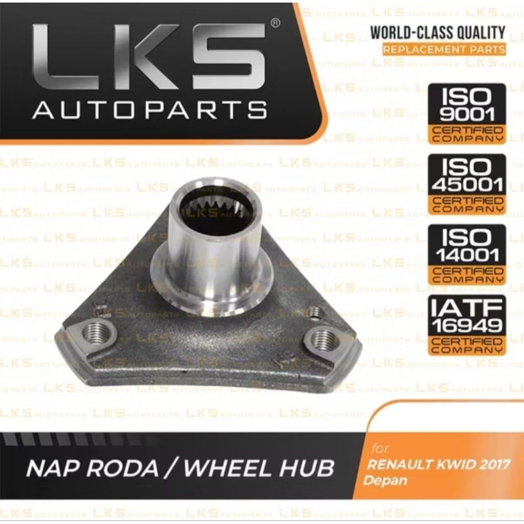 9423027 NAP RODA/WHEEL HUB DEPAN RENAULT KWID 2017