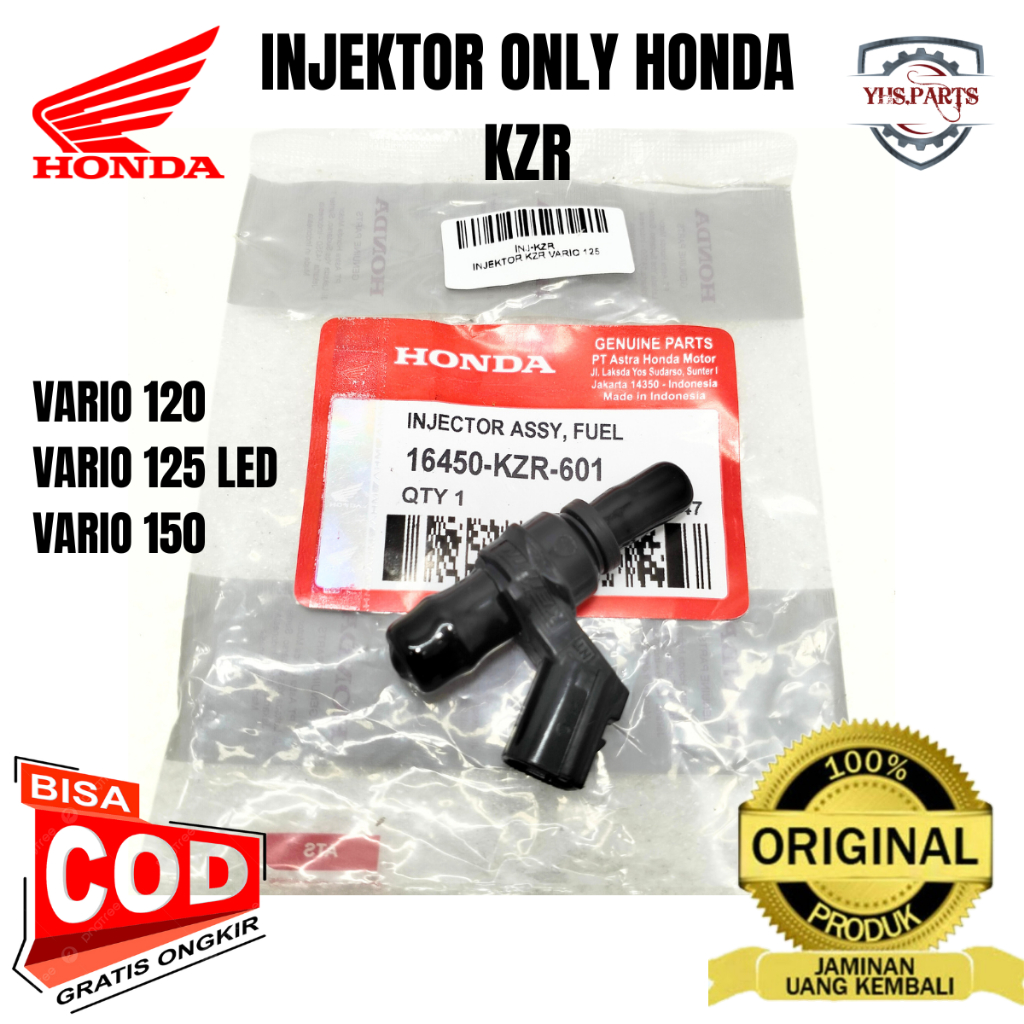 ASLI ORIGINAL INJEKTOR ONLY HONDA AHM KZR VARIO 120 VARIO 125 LED VARIO 150