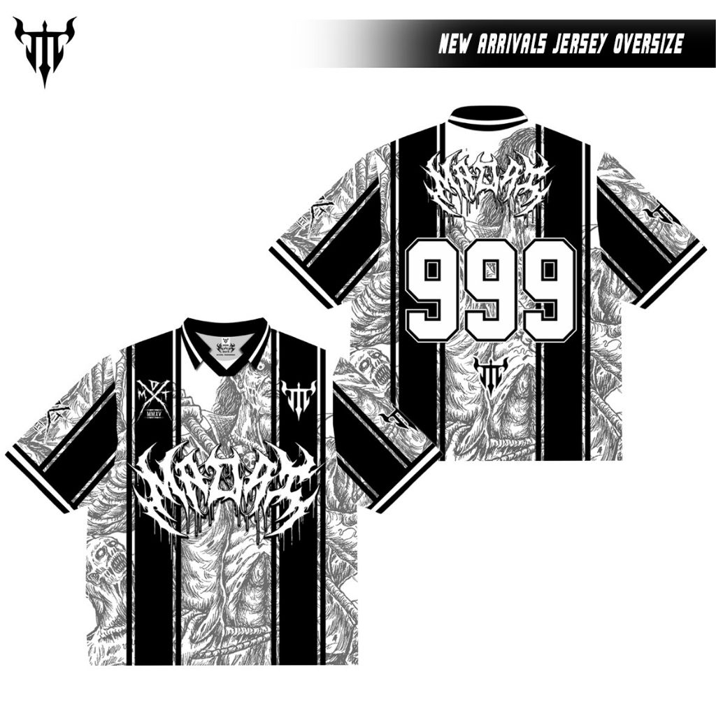 JERSEY MADAT APPAREL - ICON 999 WHITE (OVERSIZE)