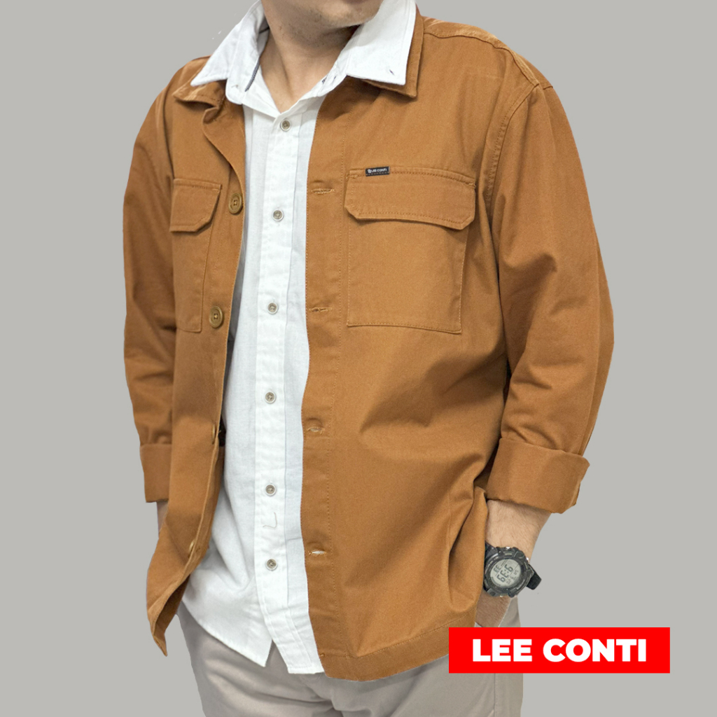 LEE CONTI Jaket Trucker Canvas Pablo ( JOX )