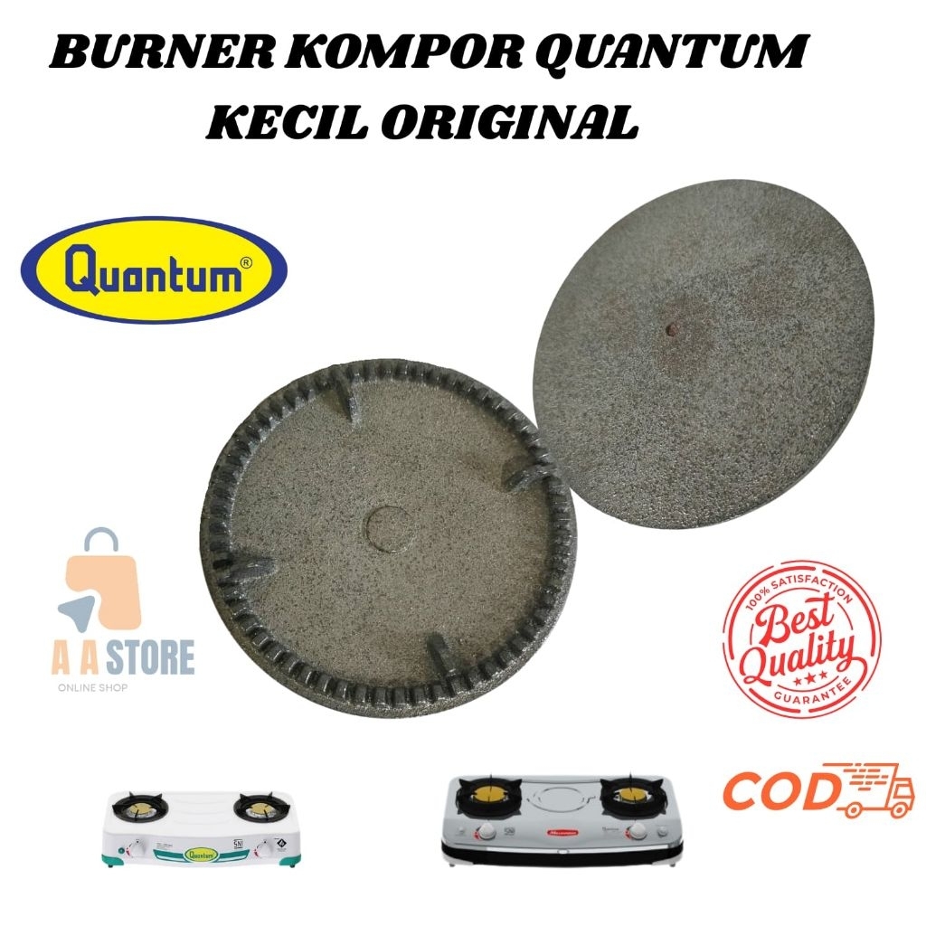 BURNER KOMPOR GAS QUANTUM ORIGINAL / BURNER QUANTUM KECIL 8CM / KOMPOR GAS 1 TUNGKU