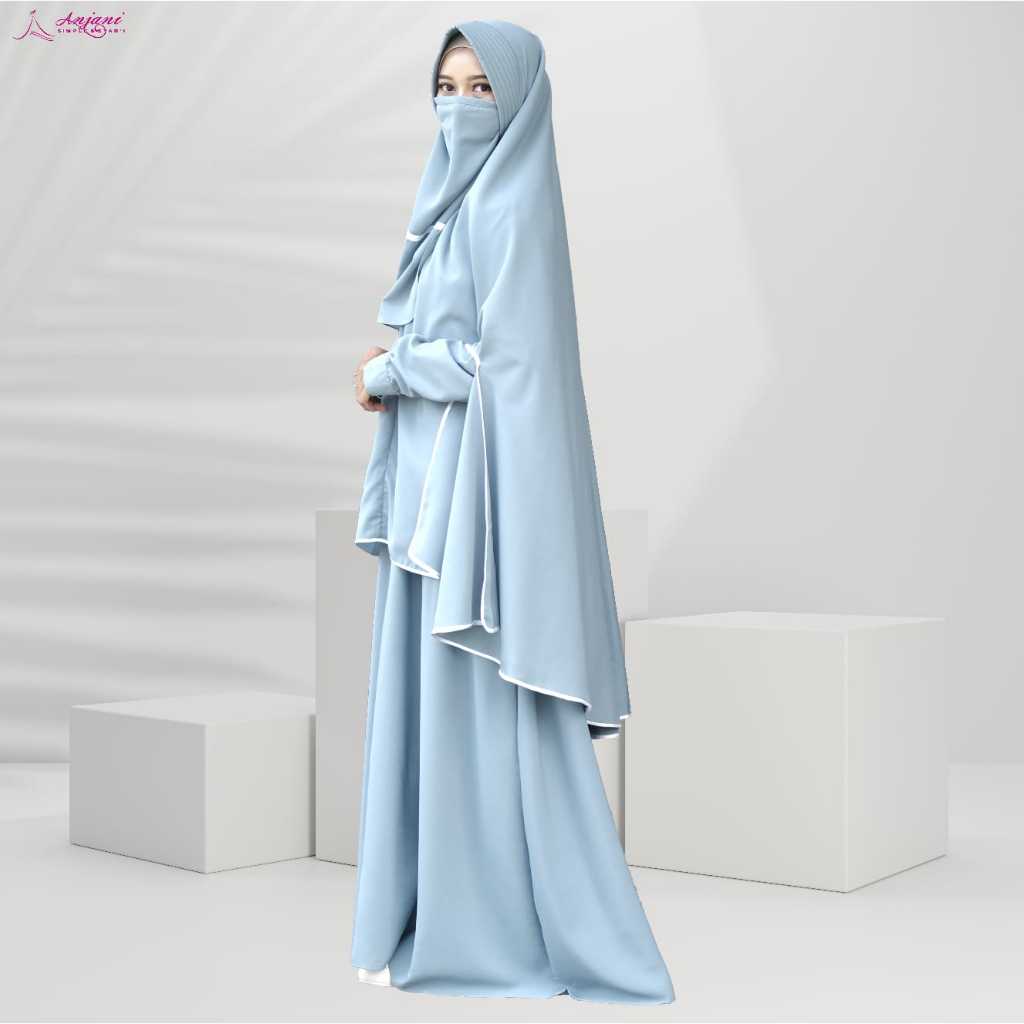 Saudah Abaya + Khimar  (Free Niqab Cadar)