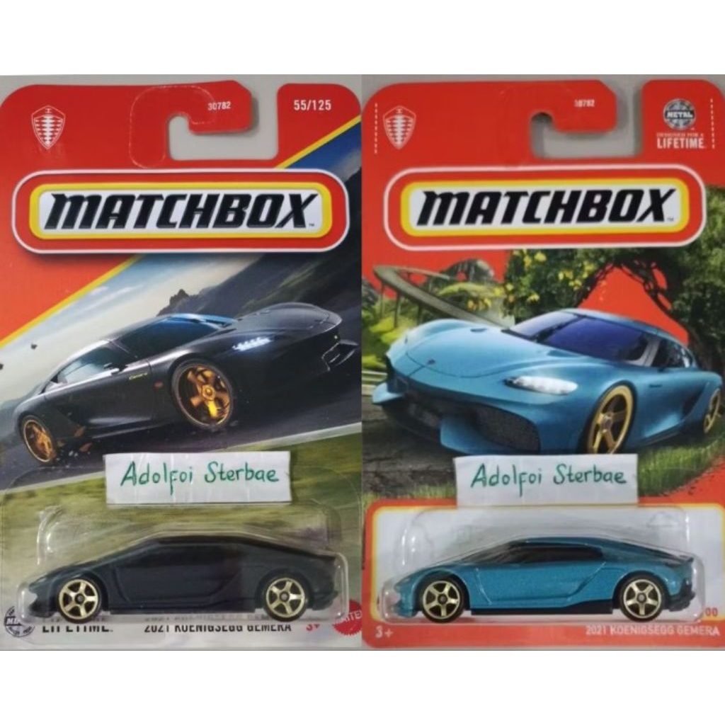 matchbox 2021 koenigsegg koenigseg gemera