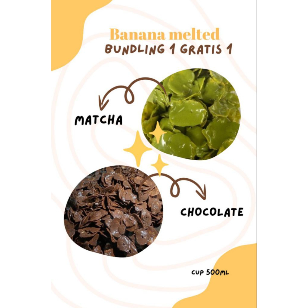 

[BELI 1 DAPAT 2] Keripik Pisang Coklat Lumer || Banana Melted || Total 1000ML