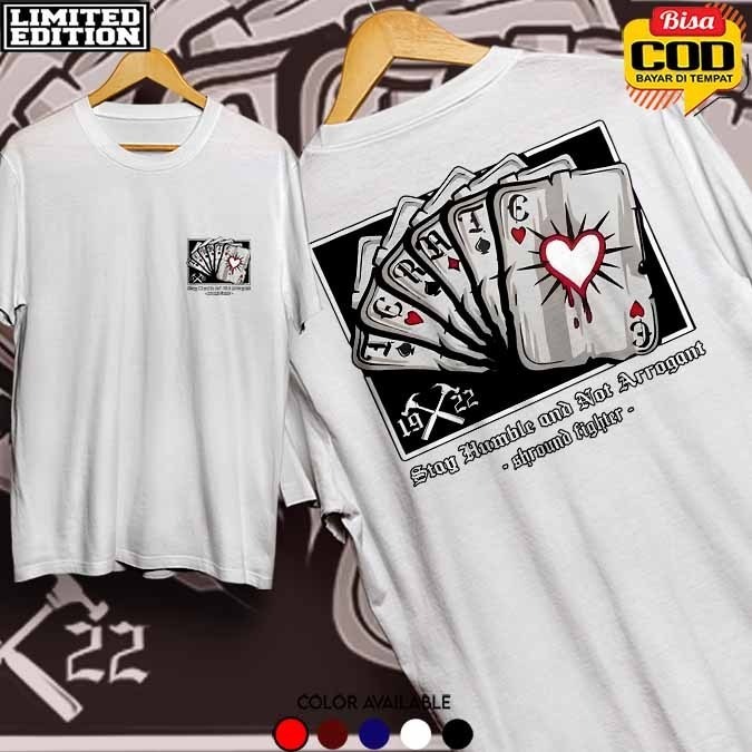 KAOS Kartu Sh Terate  KAOS DISTRO Kartu Sh Terate PRIA WANITA